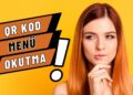 qr kod menü okutma