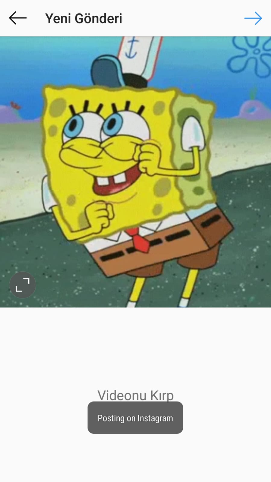 imstagram giphy kullanımı