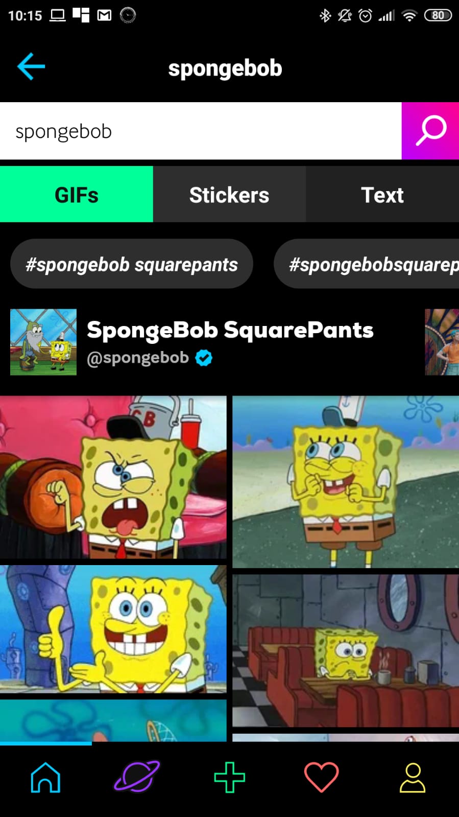 instagram giphy kullanımı
