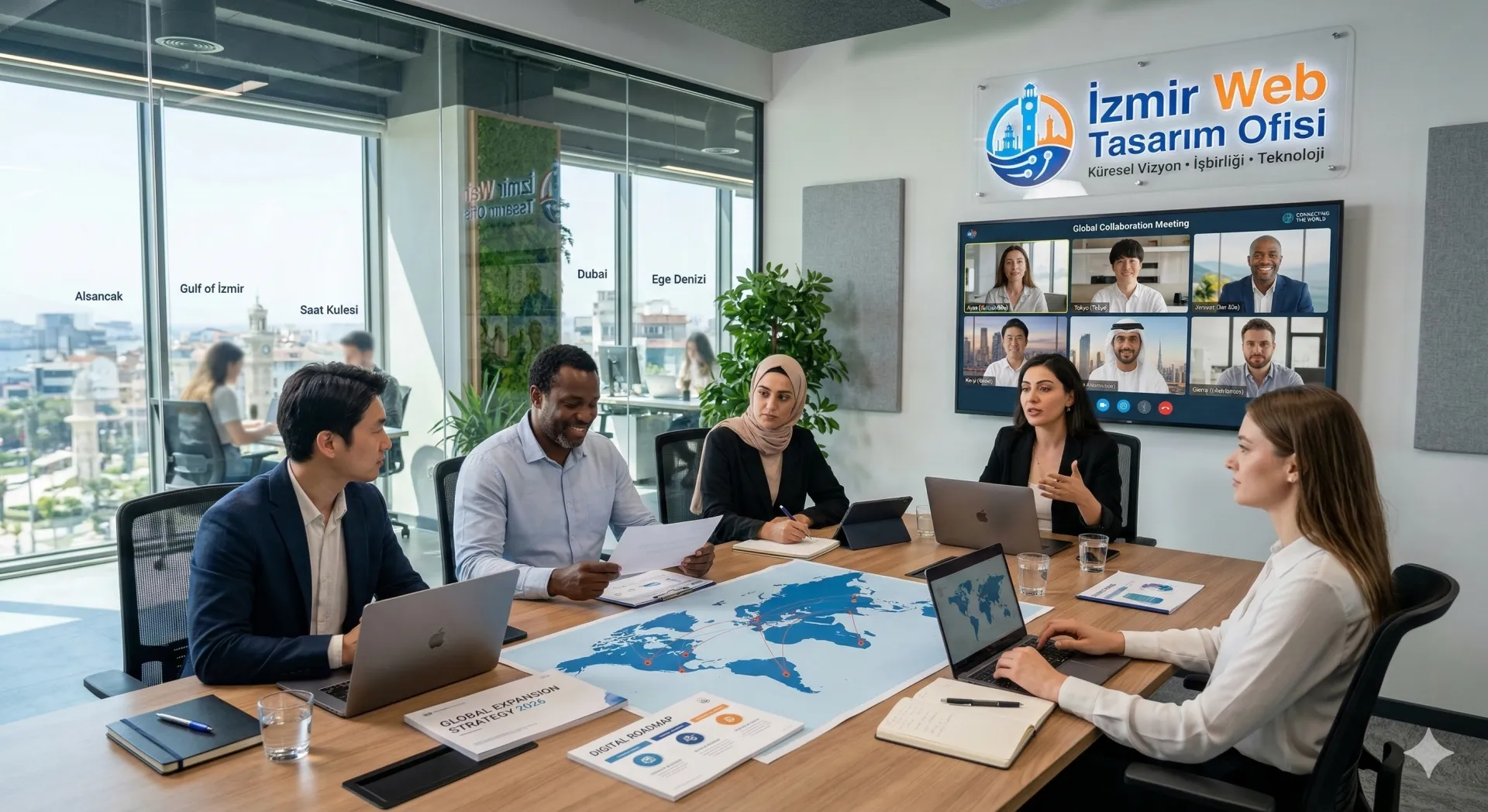 Yurtdışı müşterilerine yönelik global vizyona sahip, çok dilli profesyonel web tasarım ajansı hizmetleri.