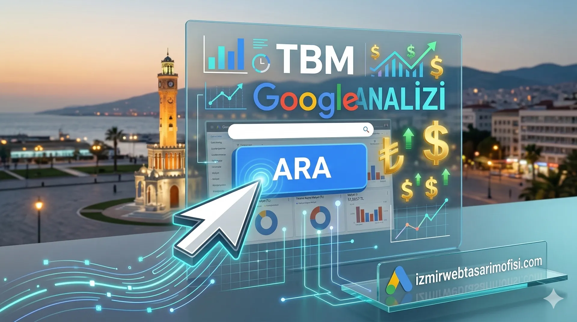 Google Ads reklam bütçesi yönetimi ve optimizasyon görseli.