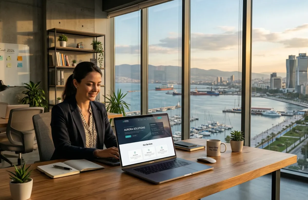 İzmir profesyonel web tasarım projelerinde mobil uyumluluk örneği.